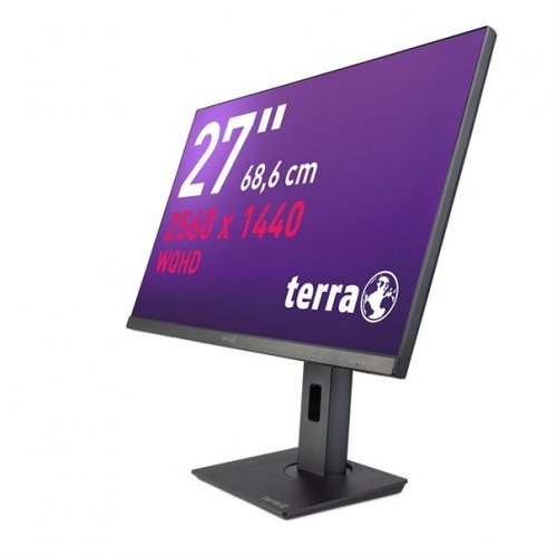 TERRA LCD/LED 3280W Argenté/blanc curved USB-C DP/HDMI